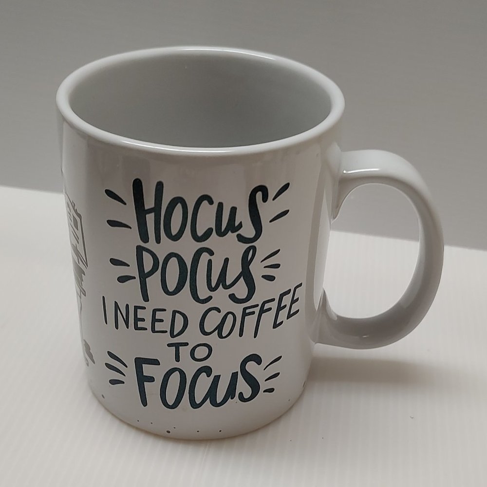 Primitives by Kathy Mug - Hocus Pocus I Need Coffee to Focus